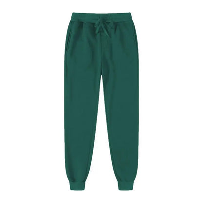 2025 Autumn/Winter New Slow Runner Solid Color Men's Pants Casual Pants Sports Pants Slow Runner Casual Fitness Sports Pants