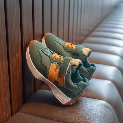 Children's Basketball Shoes Spring Autumn Versatile Running Shoes for Kids Boys Fashion Causal Girls School Sports Sneakers.