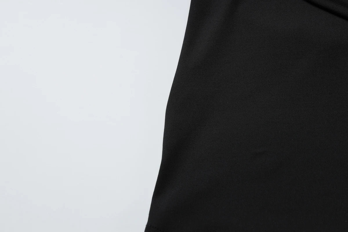 Dulzura One Shoulder Sleeveless Ruched Backless Bodycon Tank Top Women'S Solid Sexy Elegant Y2K Top Party Clubwear Summer Outfit