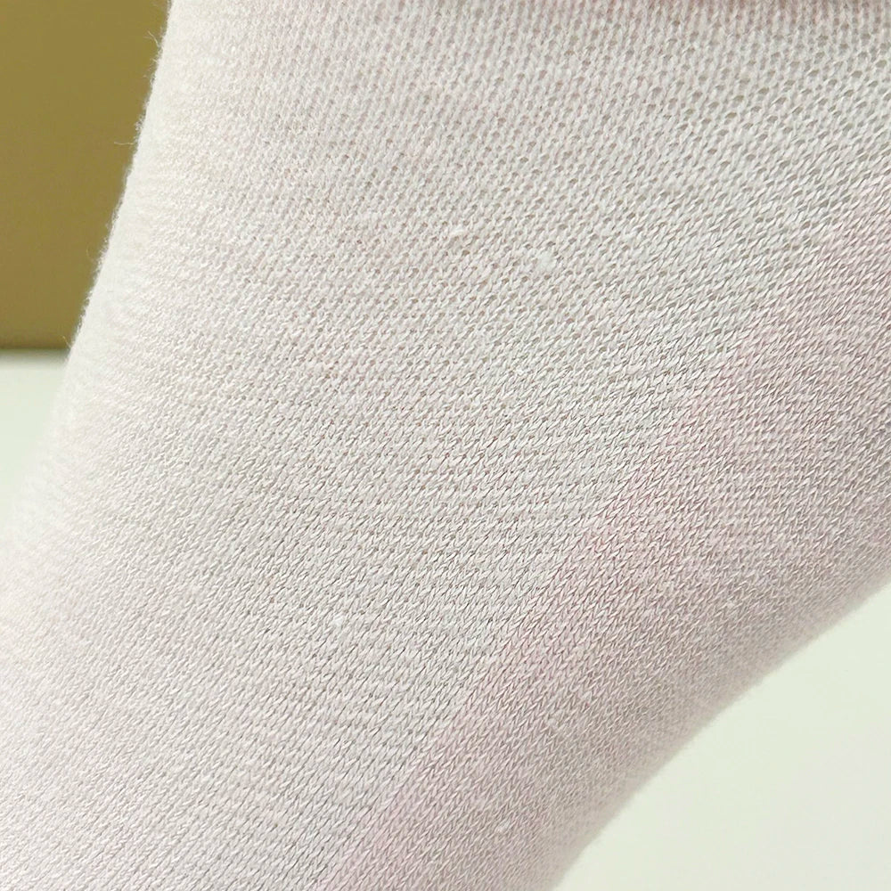 4 Pairs Cotton Women's Boat Socks No Show Socks Set for Lady White Invisible Cotton Socks Pack Pink Black Breathable Summer.