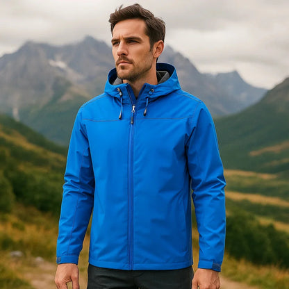 Racing team jacket with Kawasaki logo, men's waterproof and windproof sportswear, 2025 new outdoor sports fashionable fan jacket.