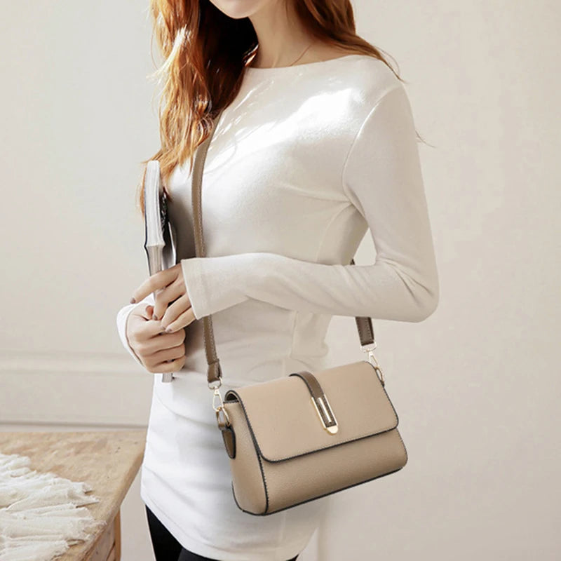 Fashion Crossbody Bag ,PU Leather Messenger Bag ,Versatile Sling Shoulder Women's Bag, Small Handbags.