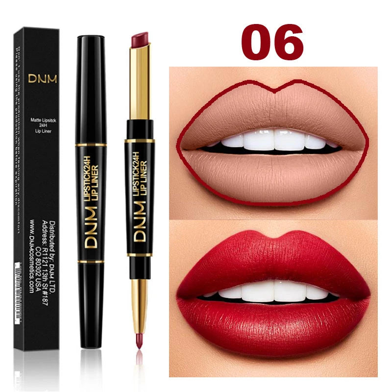 Lipstick Set Sexy Beauty Long Lasting Waterproof Pigment Matte Lipstick Pencils Moisturizer Lips Makeup Kit.