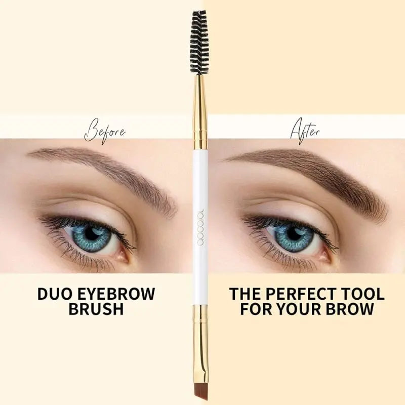 Docolor  Eyebrow Brush+Eyebrow Comb Beauty Eyebrow Brush Professional Makeup Brushes For Eye Brow Brush Eye Blending Brush.