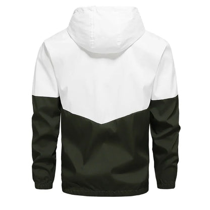 Spring and Autumn Men's Embroidered Hooded Sports and Leisure Set New Fashion Jacket and Pants 2-piece Hip Hop Sports Set.