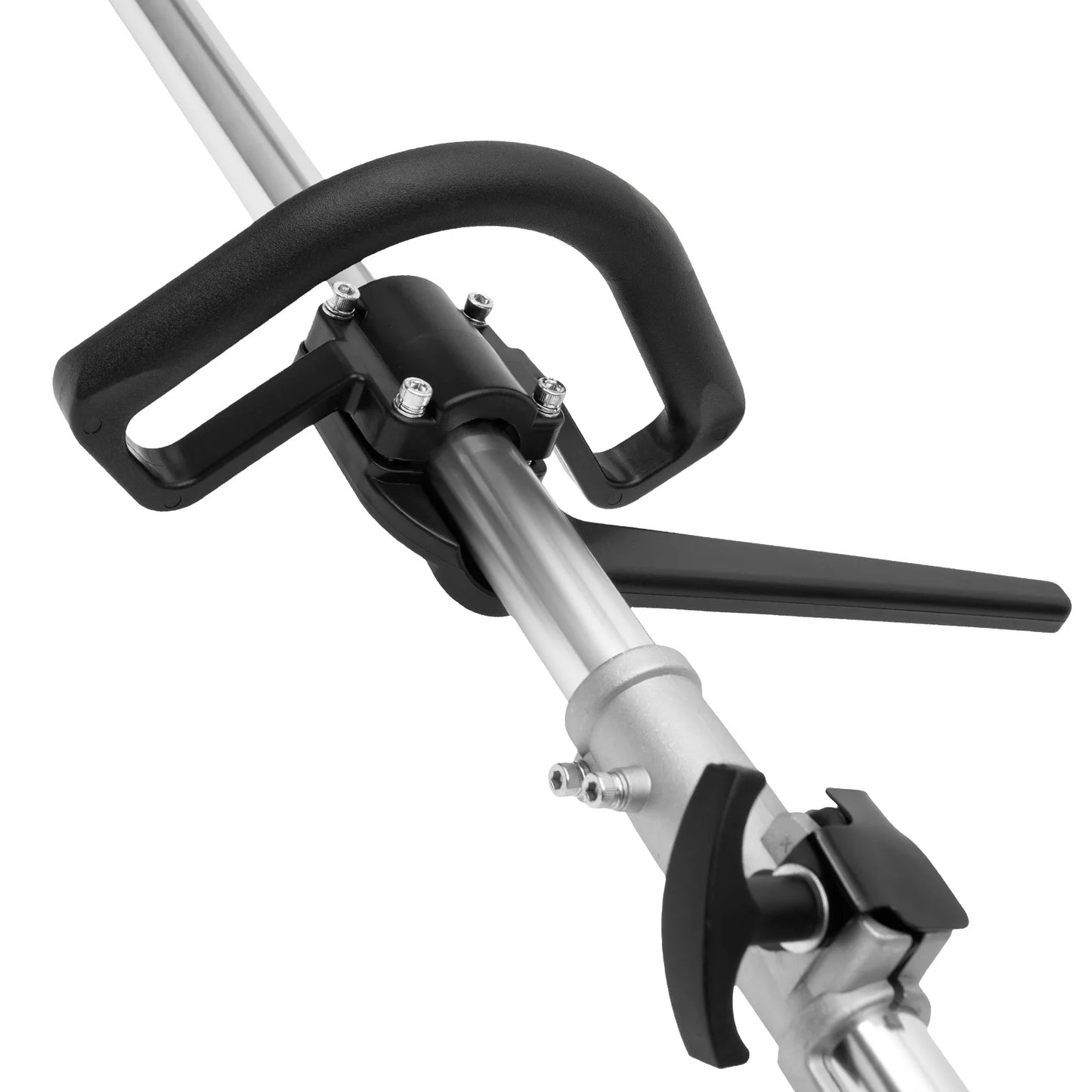 2,3 PS 52 CC Gas Power Walk Behind Sweeper, handgehaltene Schneekehrmaschine für Einfahrt, Rasen, Kunstrasen