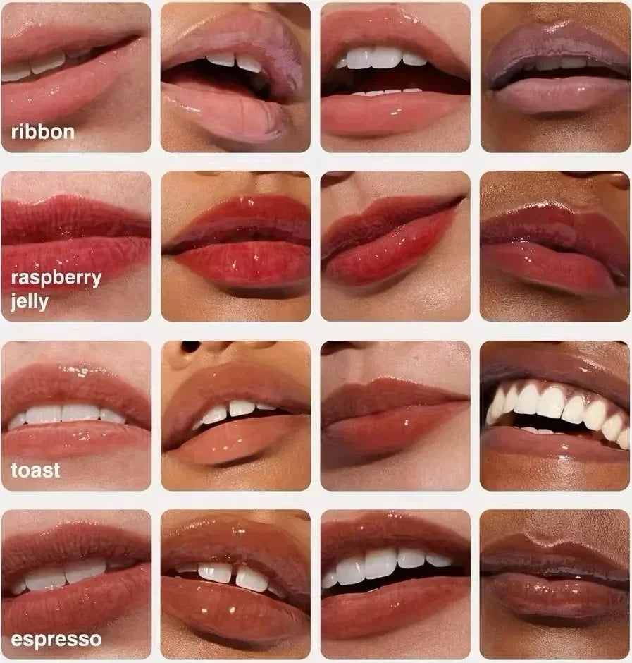 9 Colors Lip Glosses Plump Moisturizing Lip Glaze Essence Gel Oil Long Lasting Nourishing Lipstick Care Products For Women Girls.