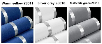 Hirschleder Samt Tapete Nordic Geometrische Muster Streifen Moderne Einfache Wohnzimmer TV Hintergrund Wohnkultur Vlies Wand Papier