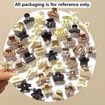 Mixed Hair Mini Small Grab Clip Girl Bangs Cute Hairpin Small Grab Clip Side Hair Clip Hair Accessories For Daily Travel Gifts.