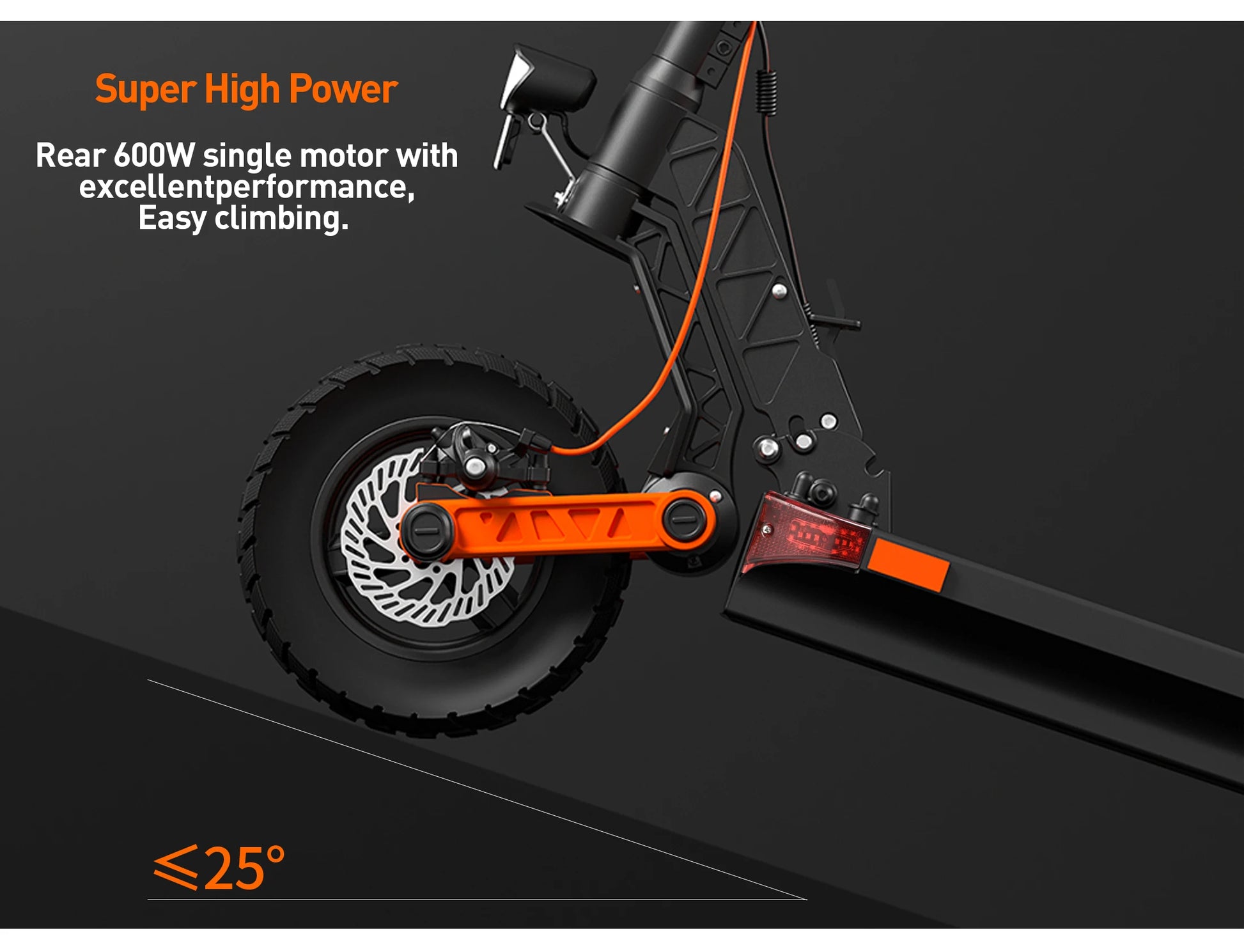 JOYOR S5-Z Electric Scooter 600W for Adults, 10” Folding E-scooter with 48V 13Ah Battery, Max 25km/h and 55km Range.