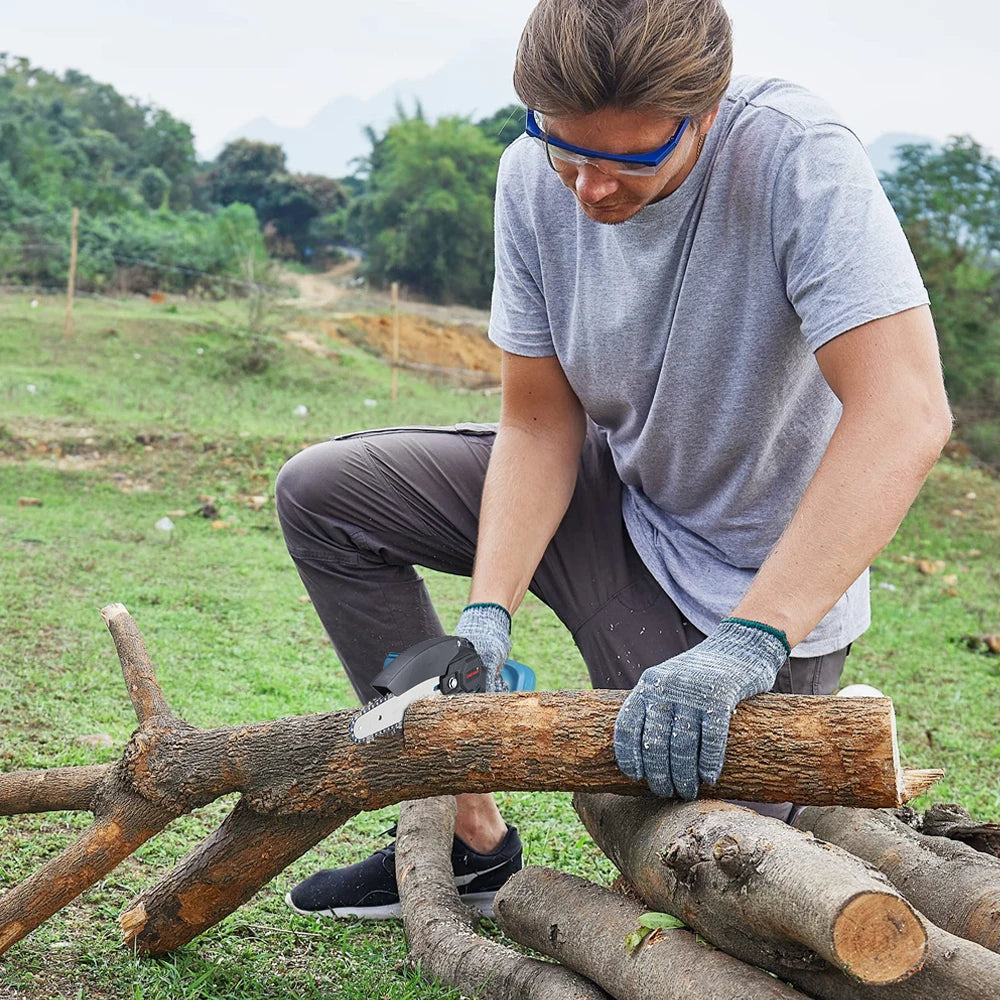 ONEVAN 3500 W Bürstenlose Teleskopstange Elektrische Kettensäge 3-IN-1 Hohe Zweig Schere Garten Beschneiden Werkzeug für 21 V 18 V Batterie