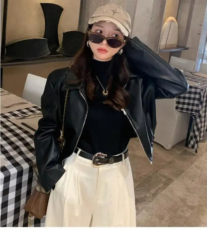 2025, weibliche Casual Tops Pullover Frauen Herbst Winter Gestrickte Dünne Pullover Feste Taste Volle Hülse Halb Hohen Kragen Pullover