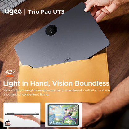 UGEE UT3 Fun Drawing Pad 14.25 inch 2400*1600 Resolution Android 14 System 60HZ Large Graphics Tablet Monitor 8GB+256GB.