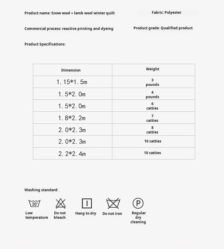 Household Thickened Warm Quilt Core Milk Double-sided Velvet Lamb Wool Autumn Winter Blanket Warm Double-sided Velvet Core.