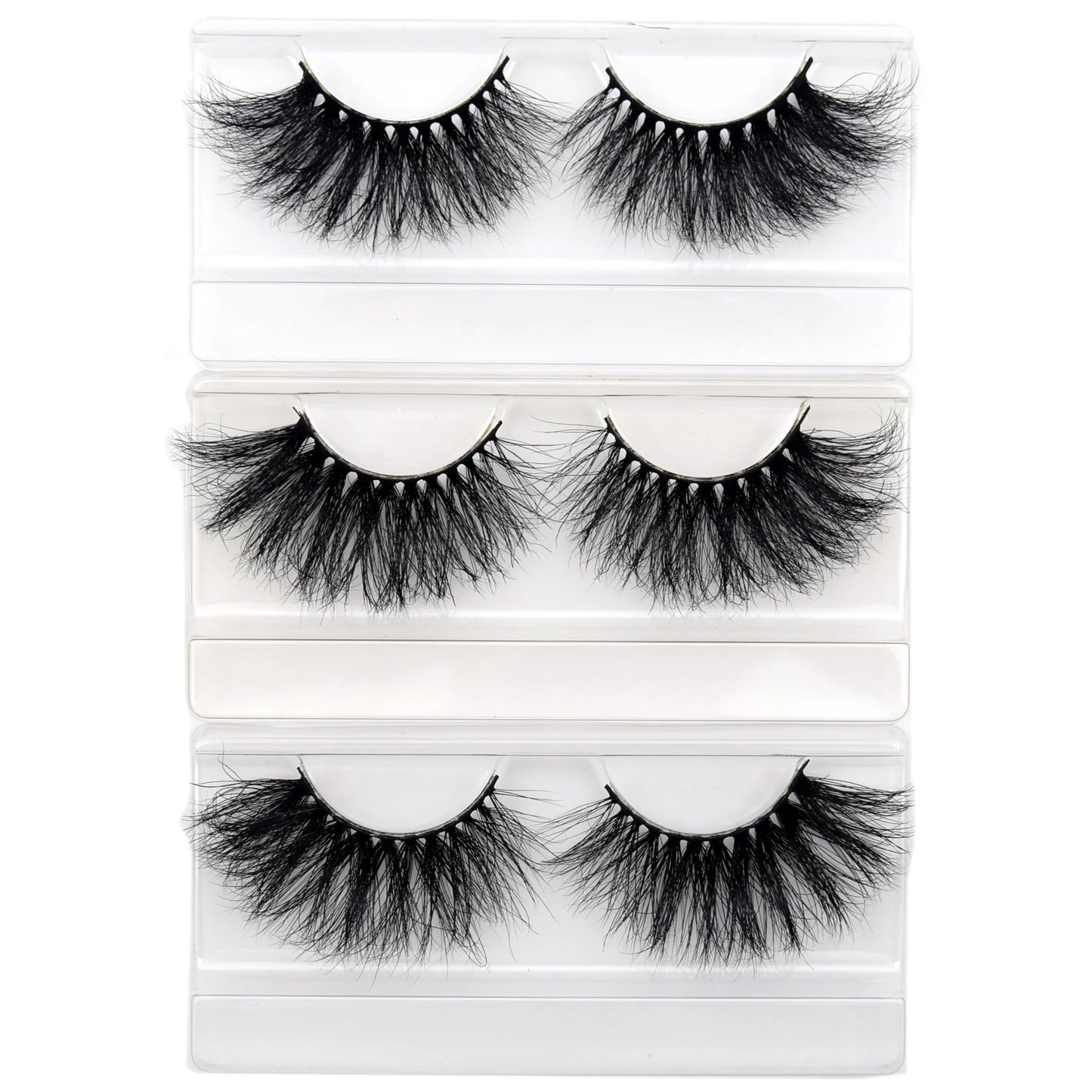 Visofree Eyelashes 3D Mink Eyelashes Long Lasting Mink Lashes Natural Dramatic Volume Eyelashes Extension False Eyelashes D08.