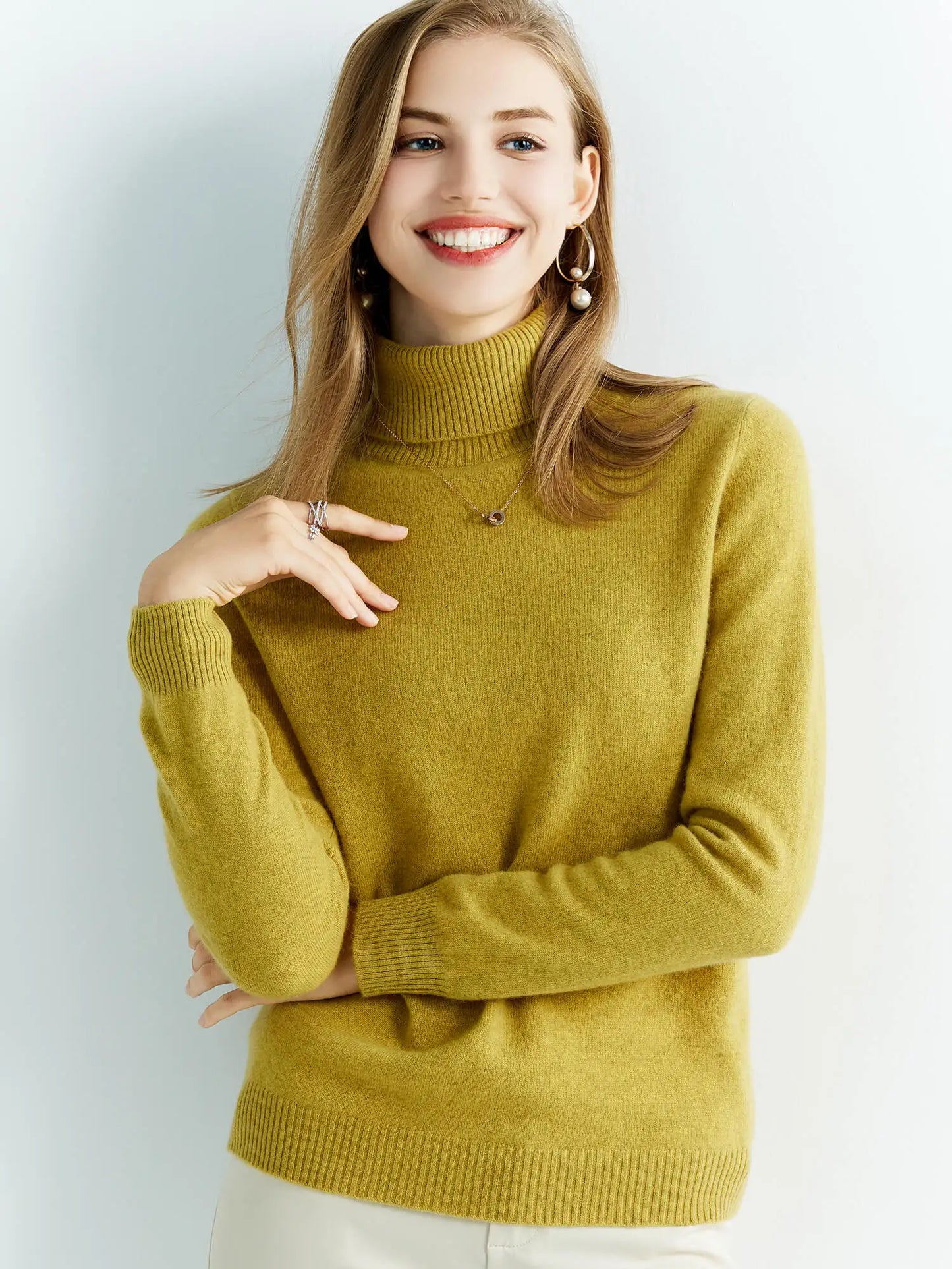 Gestrickte Pullover Kaschmir Pullover frauen 100% Merino Wolle Rollkragen Mode Pullover Winter Herbst Jumper Top Weibliche Kleidung