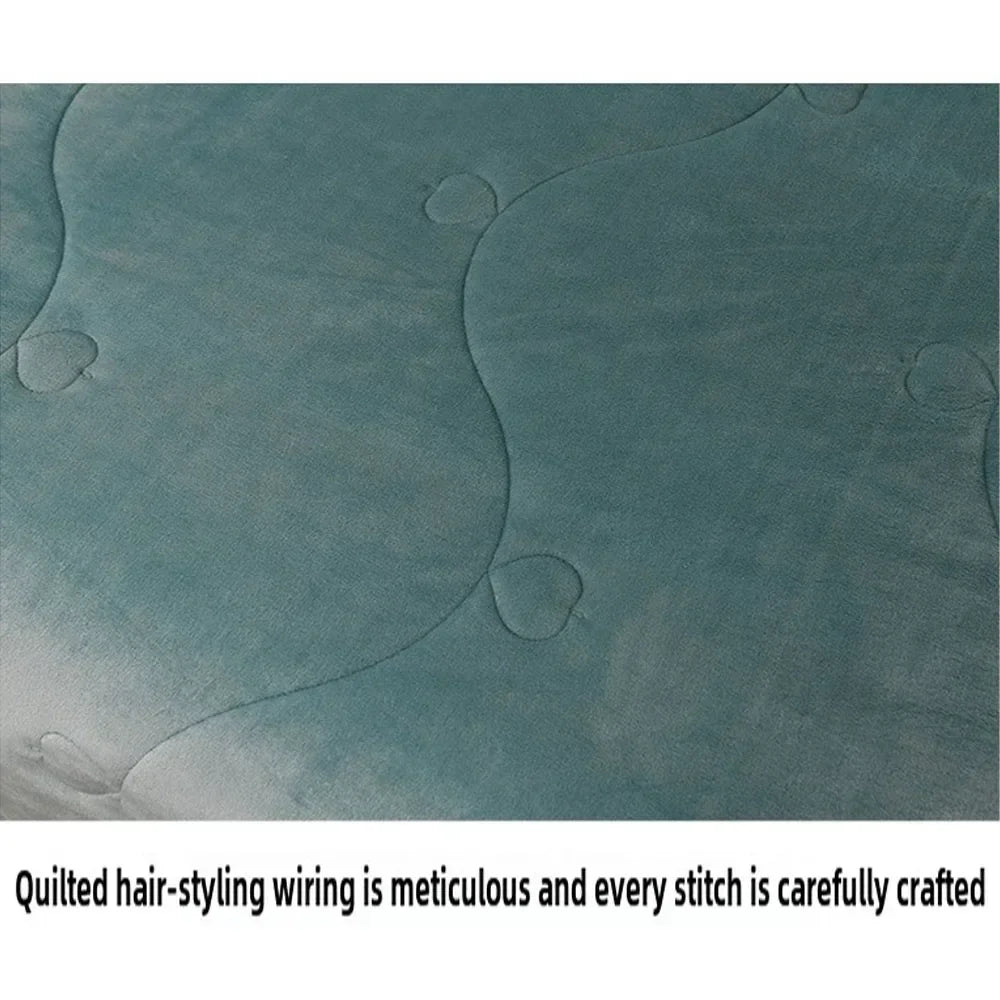 Milk Fleece Autumn Winter Warm Weighted Blankets for Beds European Thickened Beibei Velvet Throw Blanket Warmth Quilt Comforter.