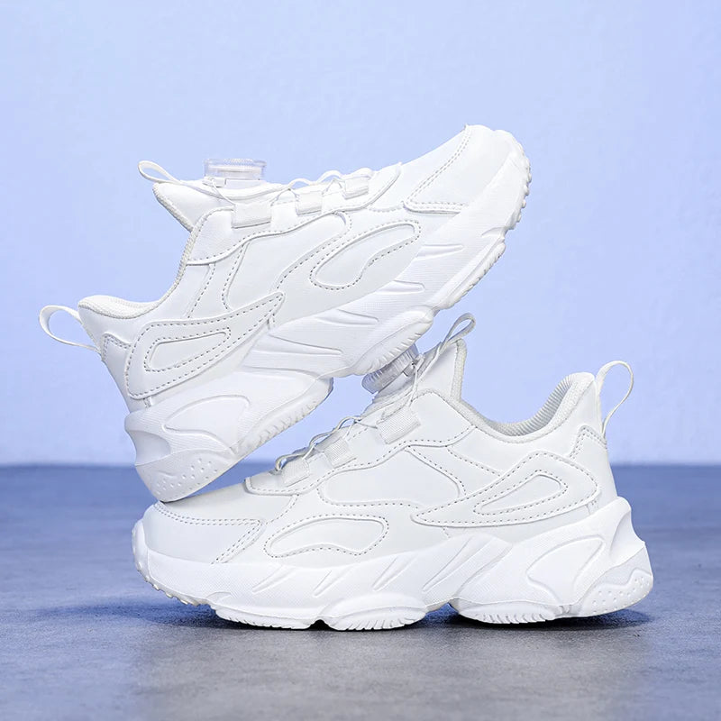 White Girls Sneaker Children Shoes New Spring Summer Platform Casual Sneaker Running Sports Tennis Kids Shoes for Girl.