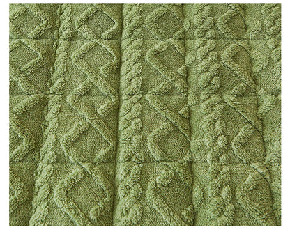 Milk Velvet Mixed With Cotton Home Bed Sheet Thickened Bed Cover Winter Velvet Mattress Coral Velvet Protective Bed Cover ZF606.