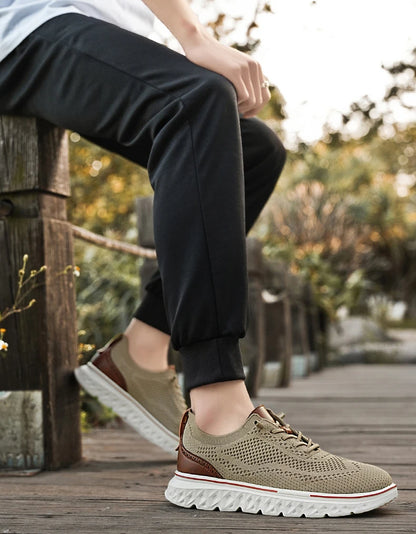 Men Sneakers Men Mesh Casual Shoes Fashion Lightweight Breathable Soft Soled Shoes Summer Outdoor Sports Fitness Large Size 48.