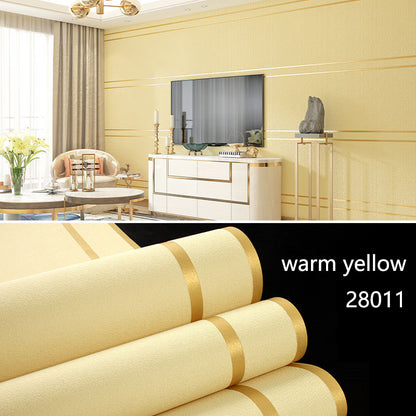 Hirschleder Samt Tapete Nordic Geometrische Muster Streifen Moderne Einfache Wohnzimmer TV Hintergrund Wohnkultur Vlies Wand Papier