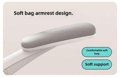 Bequemer Gaming-Stuhl mit weicher Polsterung, Nackenstütze und verstellbarem Lendenkissen für gesunde Sitzhaltung