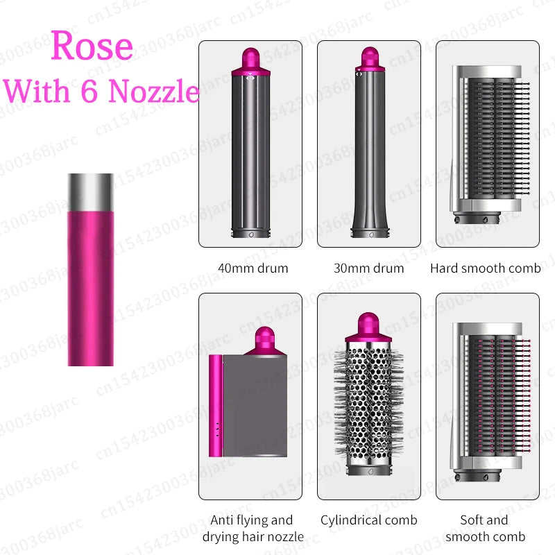 SenCiciMen X9 Multi Hair Styler Curling Iron Hair Hot Air Brush Curling Barrel Hair Dryer Salon Professional Curly Hair Styler.