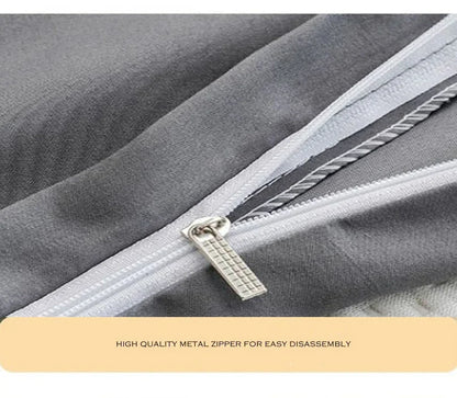 WASART 360° fully enclosed with zipper mattress protector cover student baby single double bed sheet protection pad 90/150cm.