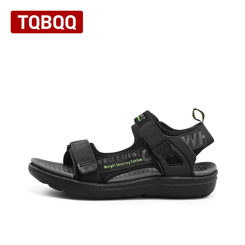 Kids' Summer Breathable Sport Sandals for Boys Casual Beach Shoe Comfortable Soft Sole Children's Fashion Non-slip Sandalias