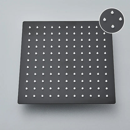 Wanmivezlo Black/Chrome Brass Shower Faucet Bathroom Shower Mixer Crane Rotatable Long Spout Rain Shower Set Shower Spray Shower