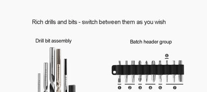 Xiaomi Mijia Bürstenlose elektrische Bohrmaschine 2, Smart Home-Elektrowerkzeug Typ C, wiederaufladbarer multifunktionaler Akku-Bohrschrauber, Schraubendreher CN