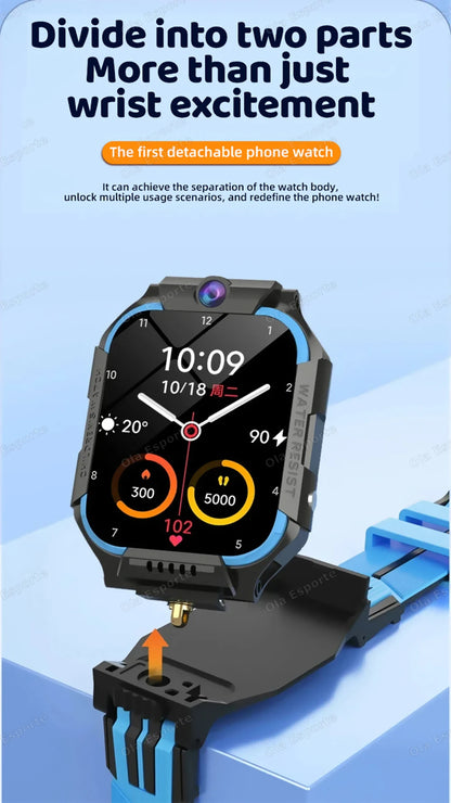 New Kids 5G Smart Watch SOS GPS+BDS/GLONASS Location Phone Call Camera Child Smartwatch 1.83 Inch WIFI Waterproof For Watch Gift.