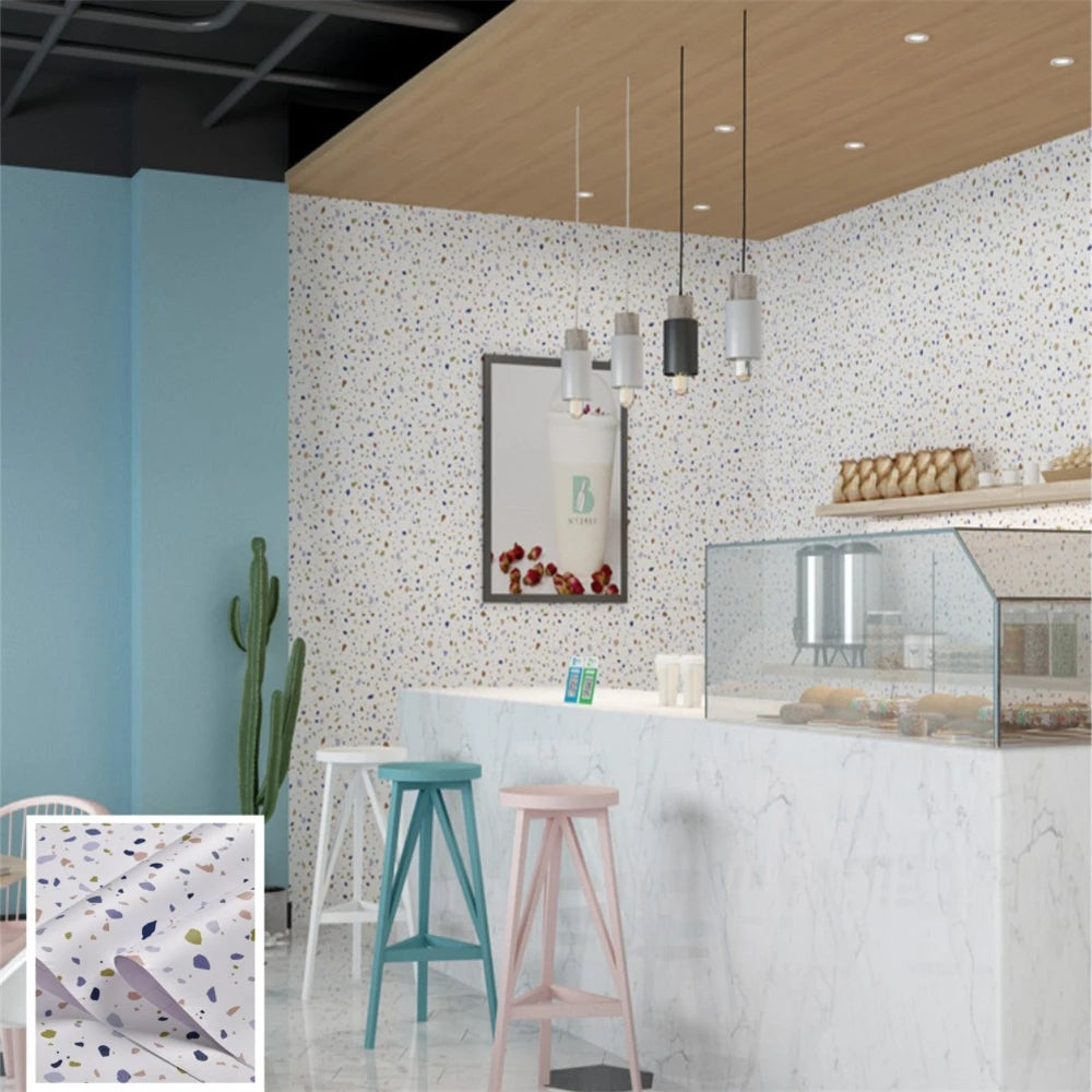 Einfarbige Schlafzimmer Tapete einfarbig PVC wasserdicht selbst klebend Vinyl Kontakt papier Kleider schrank dekorative Wanda uf kleber