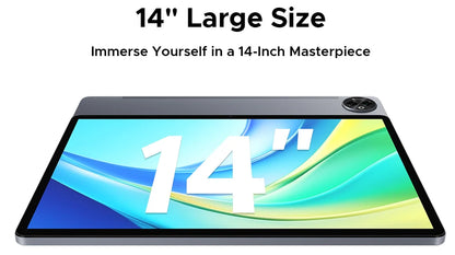 Global Version DOOGEE Tab E3 Max Tablet PC Android 15 Gemini AI 14'' 2.1K Screen 8GB RAM 256GB 13500mAh Large Battery Smart Pad.