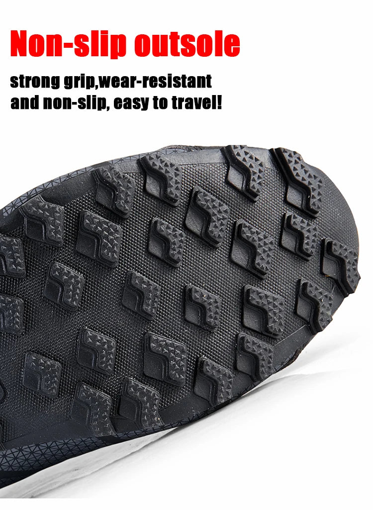 Men's Hiking Sports Shoes Waterproof And Wear-Resistant Hiking Training Shoes Outdoor Woodland Non-Slip Tactical Training Shoes.