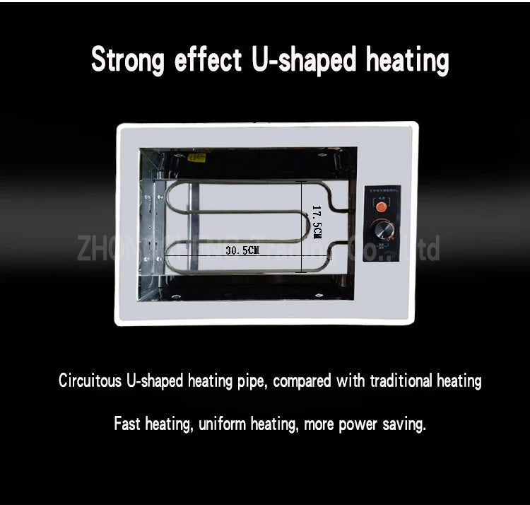 U-shaped electric oven Korean household non stick electric oven smokeless barbecue plate iron plate barbecue pot.