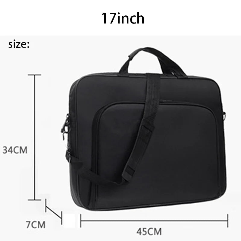 15.6/17inch Business Office Laptop Bag Large Capacity Handheld Shoulder Crossbody Bag for Men Executive Briefcase Hot Sale.