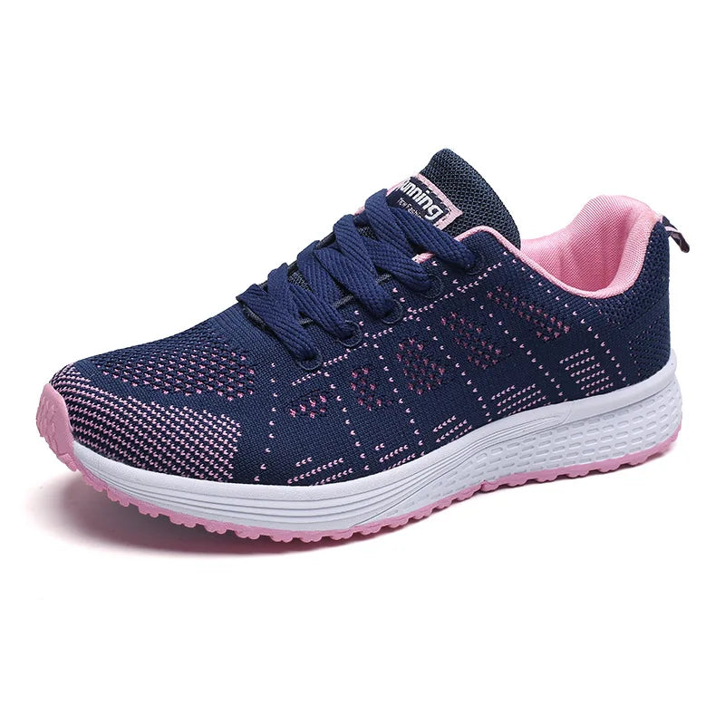 Fashion Breathable Women Casual Shoes  Walking Mesh Flat Shoes Woman White Sneakers Women 2022 Tenis Feminino Female Shoes.