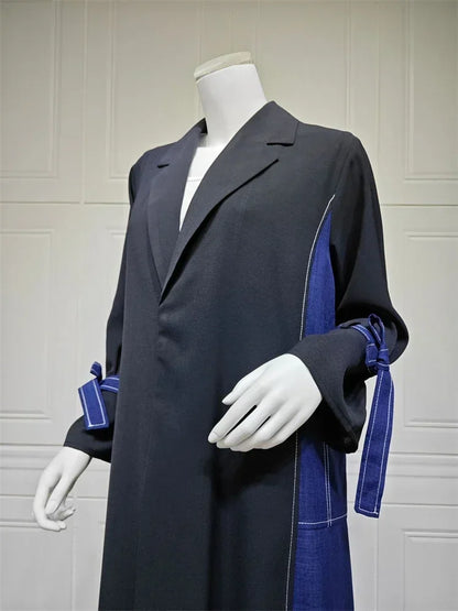 Ramadan Eid Open Muslim Kimono Abaya Damen Dubai Luxury Kebaya Prayer Clothes Abayas For Women Arabic Kaftan Dress Islam Robe.