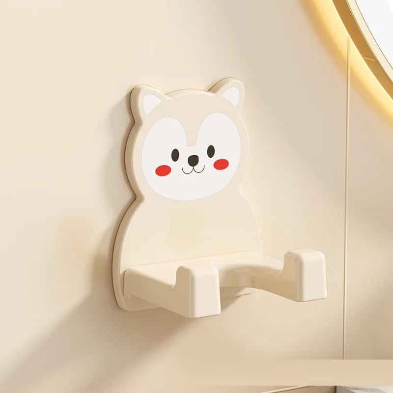 1 Stück Haartrocknerhalter Wandtrockner Wiege Glätteisen Ständer Haartrockner Organizer Box Kunststoff Haartrockner Ständer Badezimmer Organizer