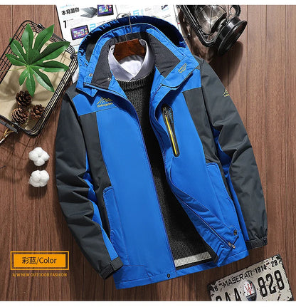 9xl Thermal Jacket Winter Parka Men Windbreak Thick Warm Windproof Coats Male Military Hooded Jackets Men's Winter Warm Jackets