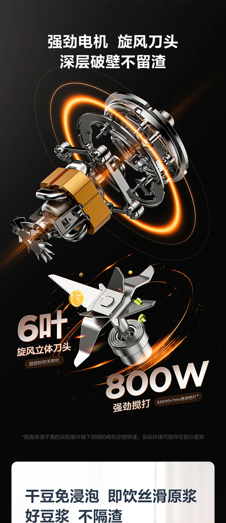 Wall Breaking Multifunction Blender Machine Kitchen Food Processor Multi-function Bass Multi-function Cooking Ann Sleeping.