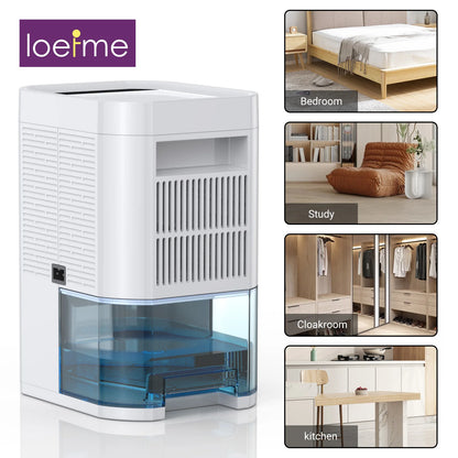 Electric Home Dehumidifier Multi-capacity For Damp, Condensation, Mould, Smells,Defrost Portable Quiet.