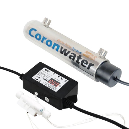 0.5gpm Ultraviolet Water Filter with Flow Switch for Household Water Sterilization.