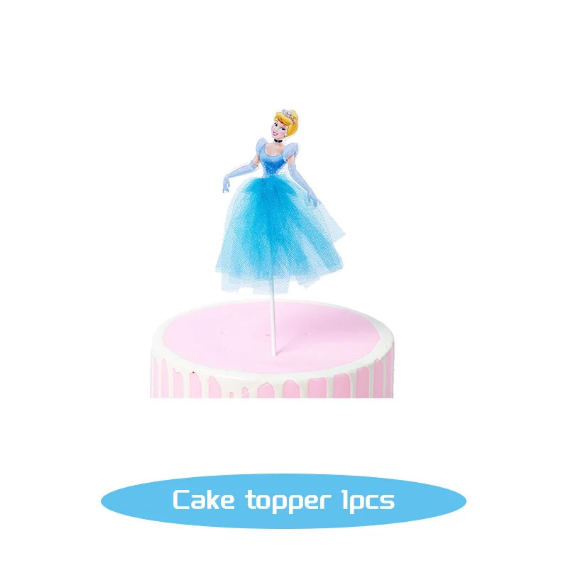 Disney Cinderella Geburtstag Dekoration Party Liefert Hintergrund Geschirr Set Luftballons Dekoration Party Gefälligkeiten Für Kinder Geburtstag