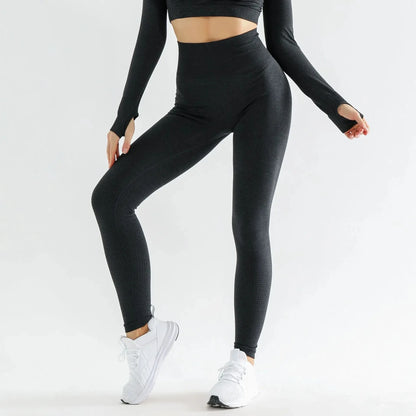 Seamless Yoga Pants Fitness Short Sleeve Quick Dry Long Pants Yoga Suit Set Sportswear Underwear Exercise Shorts AE Stock