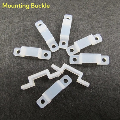 1-10m White/Transparent Neon Silicone Tube LED Rope Lamp Waterproof Diffuser Cover For 8/10/12m RGB Flexible Strip Light Channel