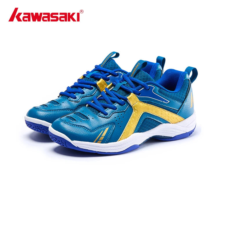 Kawasaki New Badminton Shoes Sneakers Mens Tennis Breathable Anti-Slippery Sport Shoes for Men Women K-065D