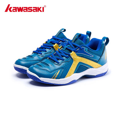 Kawasaki New Badminton Shoes Sneakers Mens Tennis Breathable Anti-Slippery Sport Shoes for Men Women K-065D