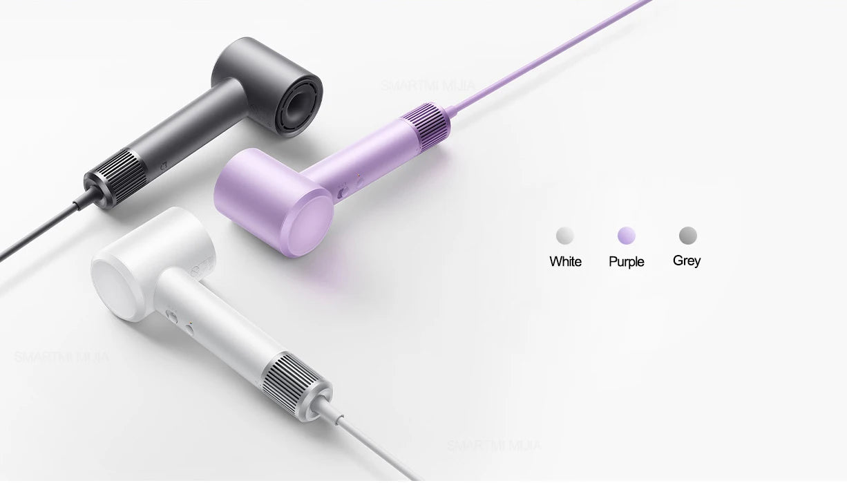 XIAOMI MIJIA High Speed Hair Dryer H501 Negative Ion Hair Care 110000 Rpm Dry 220V CN Version (With EU Adapter) 62m/s wind speed.